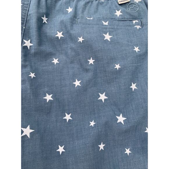 Magellan Womens Shorts Elastic Waist Size 1X Stars - Picture 4 of 6